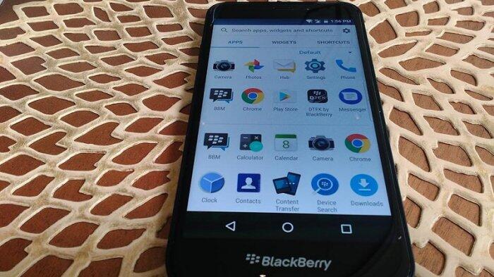 Blackberry aplikasi buatan