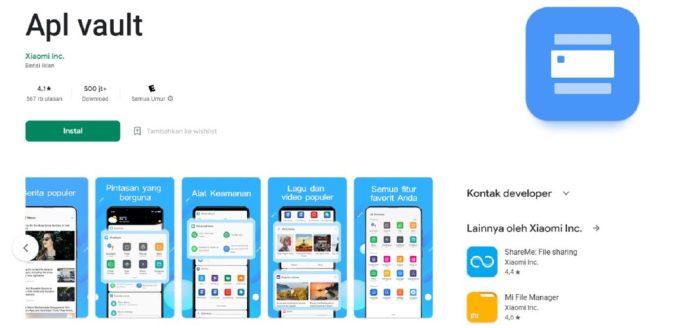 App vault adalah