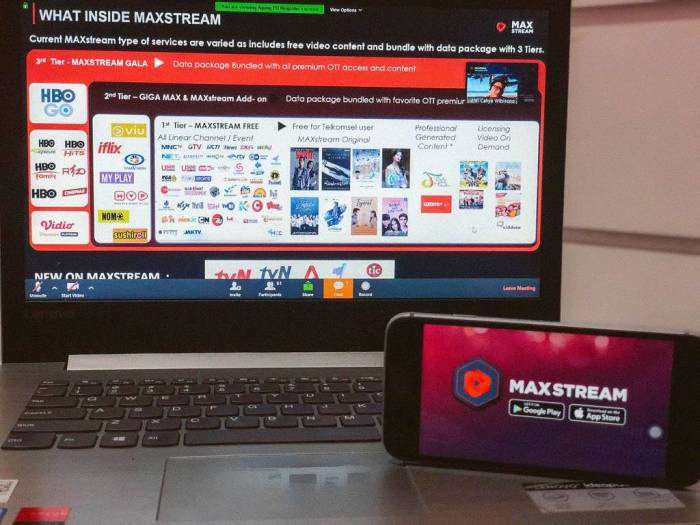 Paket maxstream adalah