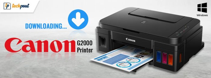 Cara instal canon g2000