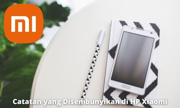 Cara mencari catatan yang disembunyikan di hp xiaomi