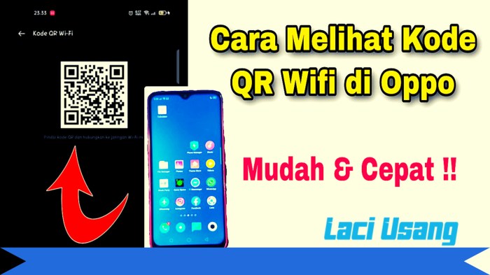 Cara membagikan wifi di hp oppo