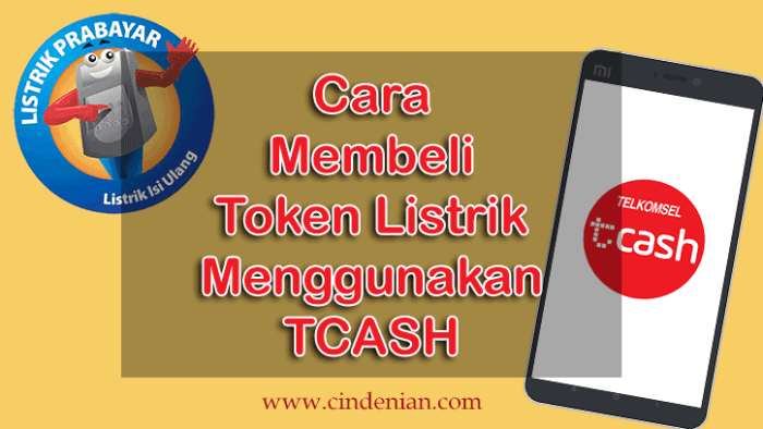 Cara mengambil tcash