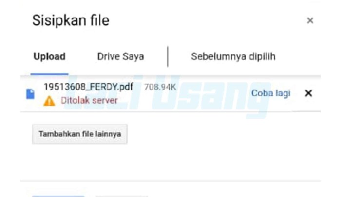 Kenapa tidak bisa upload video di ig