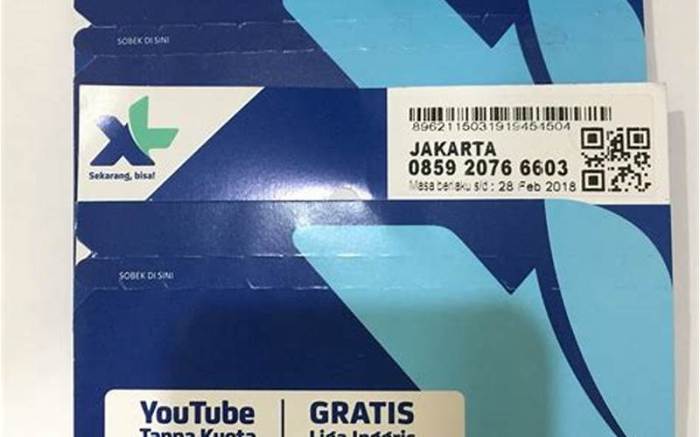 Kartu xl tidak ada jaringan