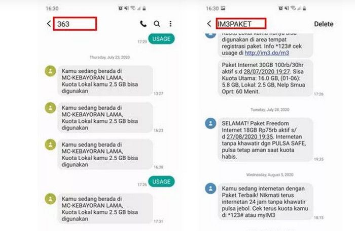 Kenapa kuota indosat cepat habis