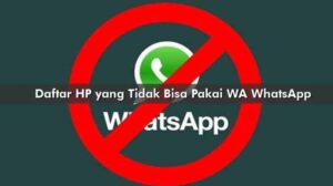 Hp xiaomi tidak bisa whatsapp