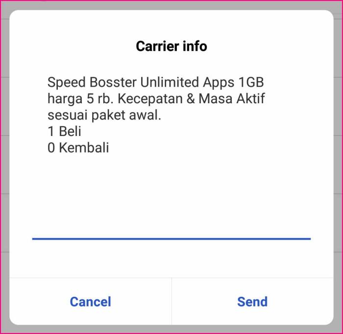 Apa fungsi speed booster indosat