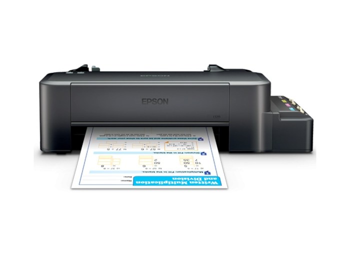 Epson l120 tabung infus tinta komputer