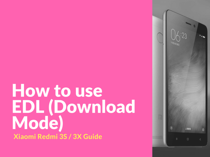 Edl redmi 3s
