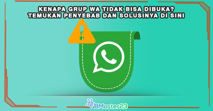 Kenapa aplikasi wa tidak bisa terpasang