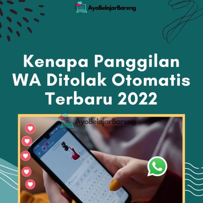 Panggilan ditolak di wa