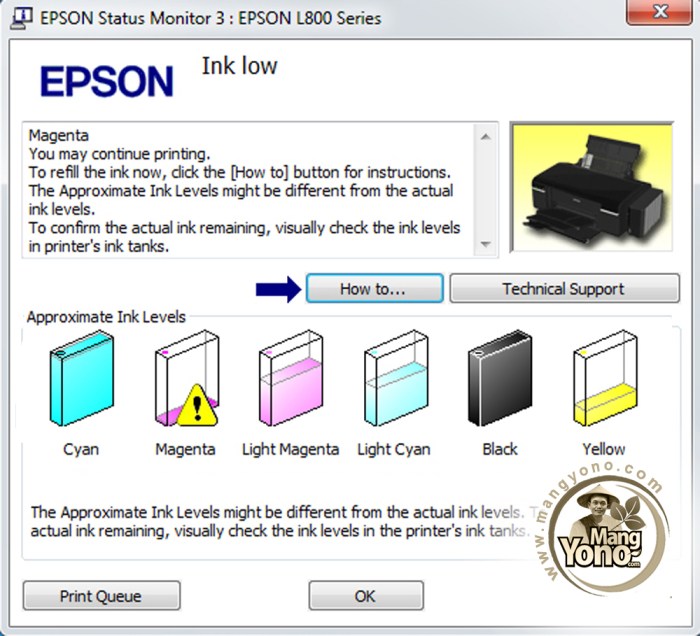 Cara mengatasi printer epson l1300 tidak bisa print