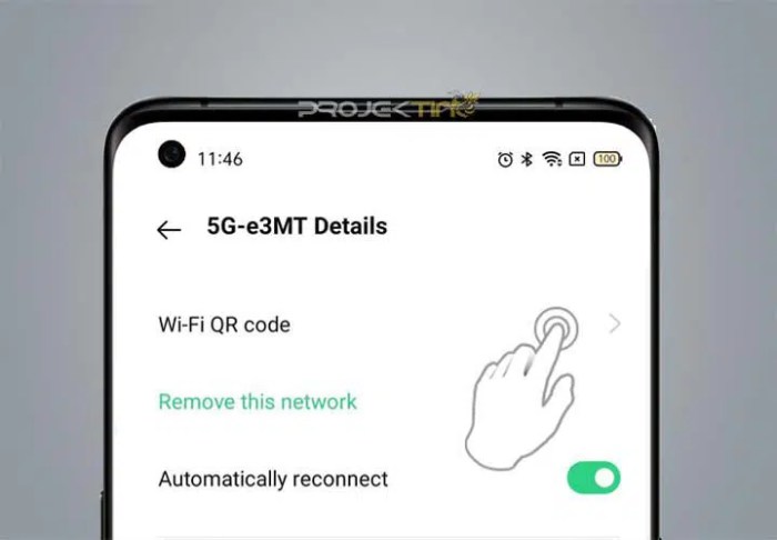 Cara membagikan wifi di hp oppo