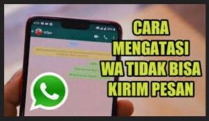 Wa tidak bisa mengirim pesan tapi bisa menerima