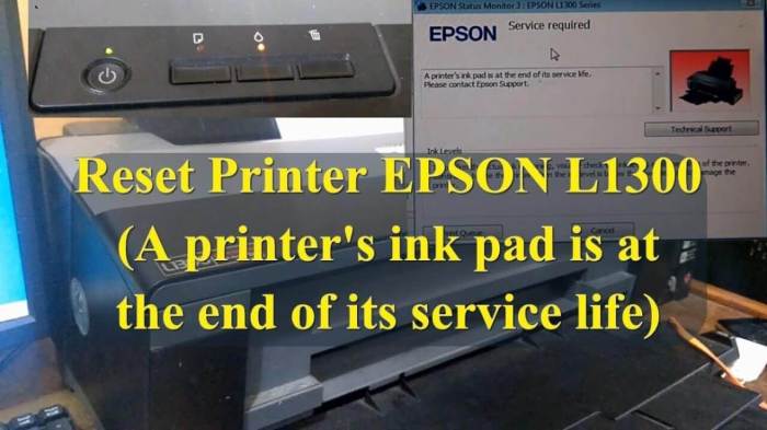 Cara mengatasi printer epson l1300 tidak bisa print