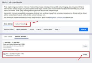 Cara mengembalikan komentar facebook yang dihapus