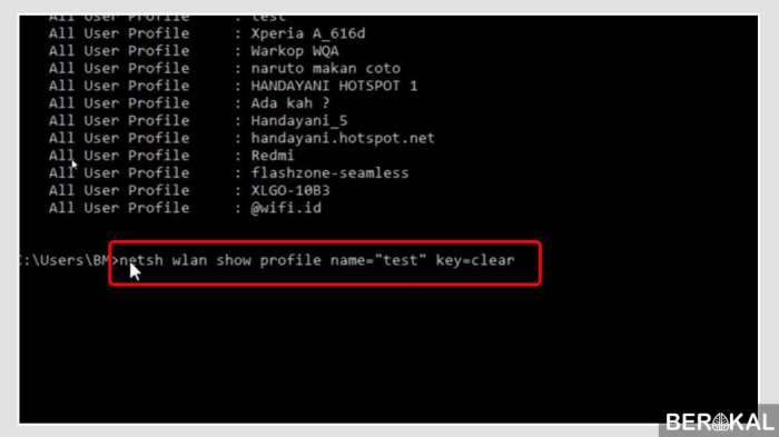 Wifi mengetahui passwords root membobol melihat