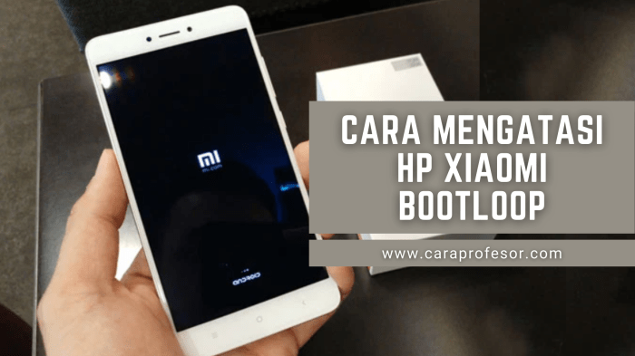 Xiaomi bootloop