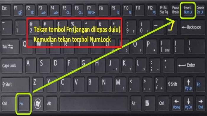 Cara mengatasi tombol enter laptop yang tidak berfungsi