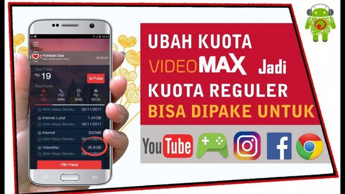 Videomax versi kuota tentang sekilas