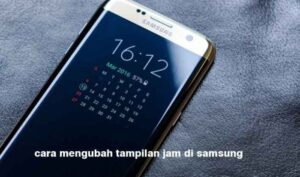 Cara mengubah tampilan jam di layar kunci samsung