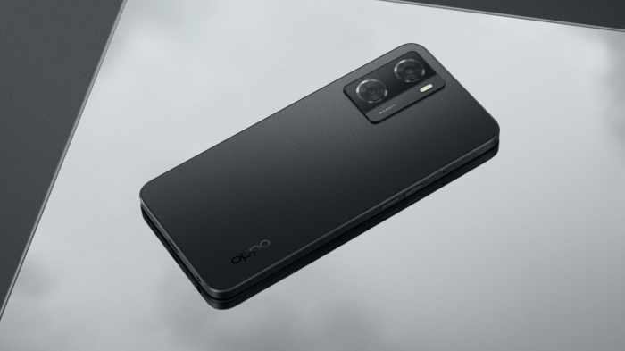 A57 oppo hitam handphone