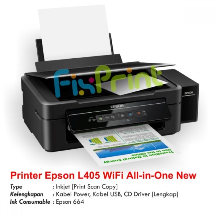 Cara konek wifi printer epson l405