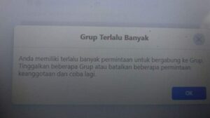 Kenapa tidak bisa posting di grup facebook