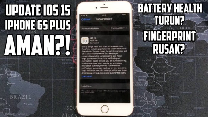 Iphone 6 ios berapa