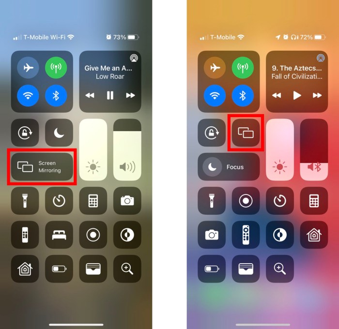 Iphone control center screen mirroring tv apple open guide will beginners ll menu another where