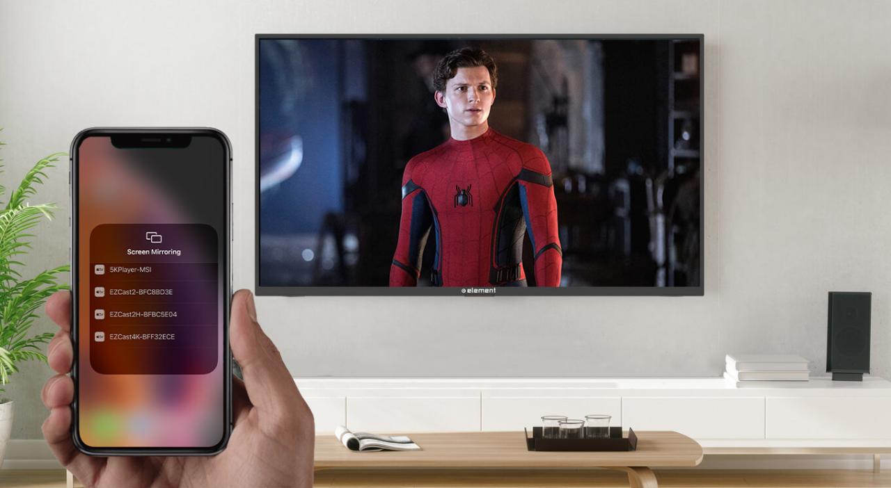 Cara mirroring iphone ke tv