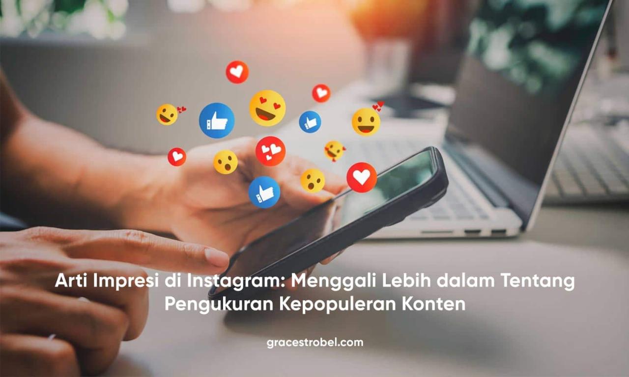 Arti impresi di instagram