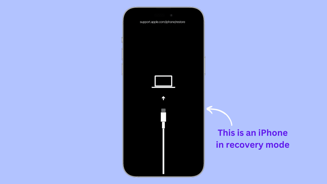 Iphone recovery mode adalah