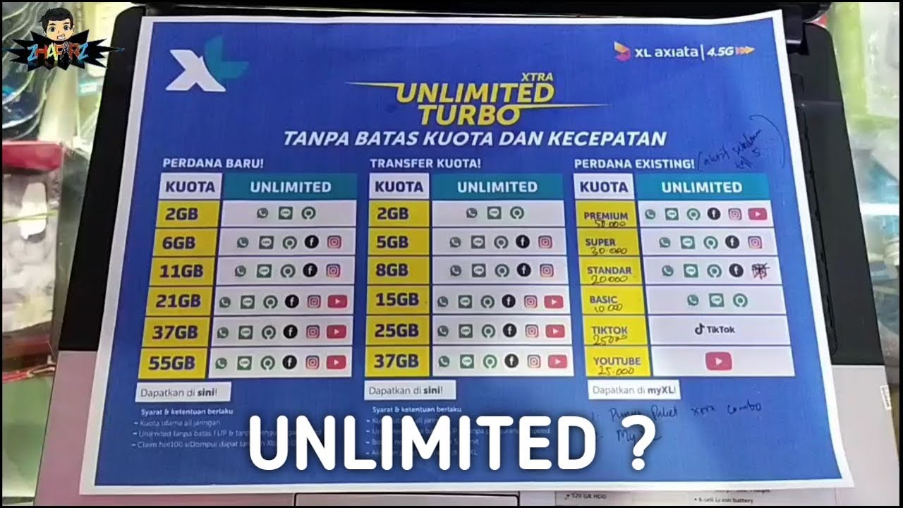 Paket internet xl tanpa kuota youtube