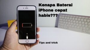 Penyebab batre iphone cepat habis