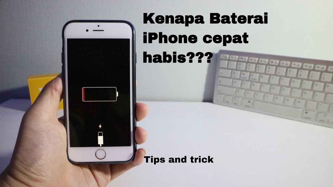 Penyebab batre iphone cepat habis