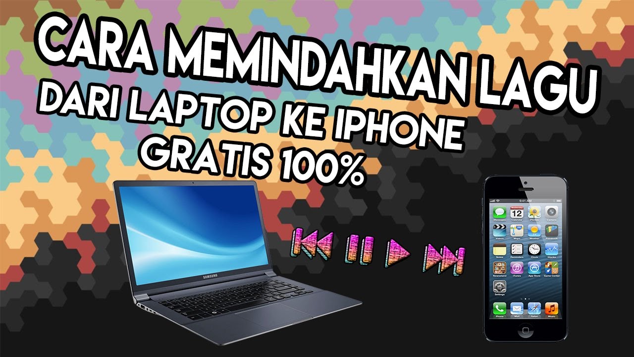 Cara copy musik dari laptop ke iphone