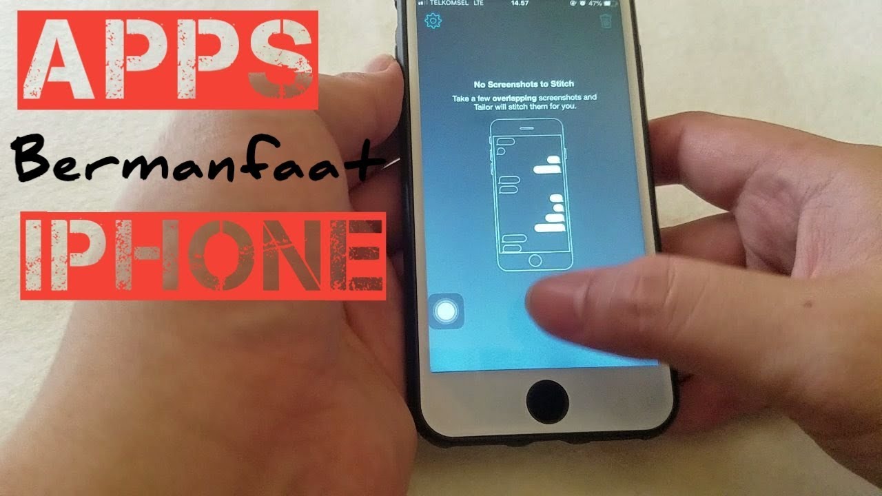 Cara screenshot iphone 7