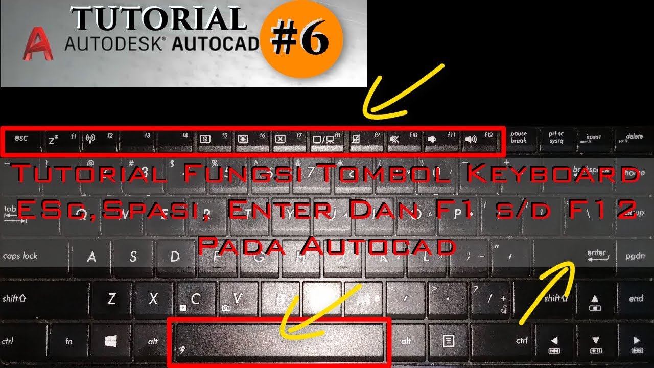 Tombol enter pada keyboard