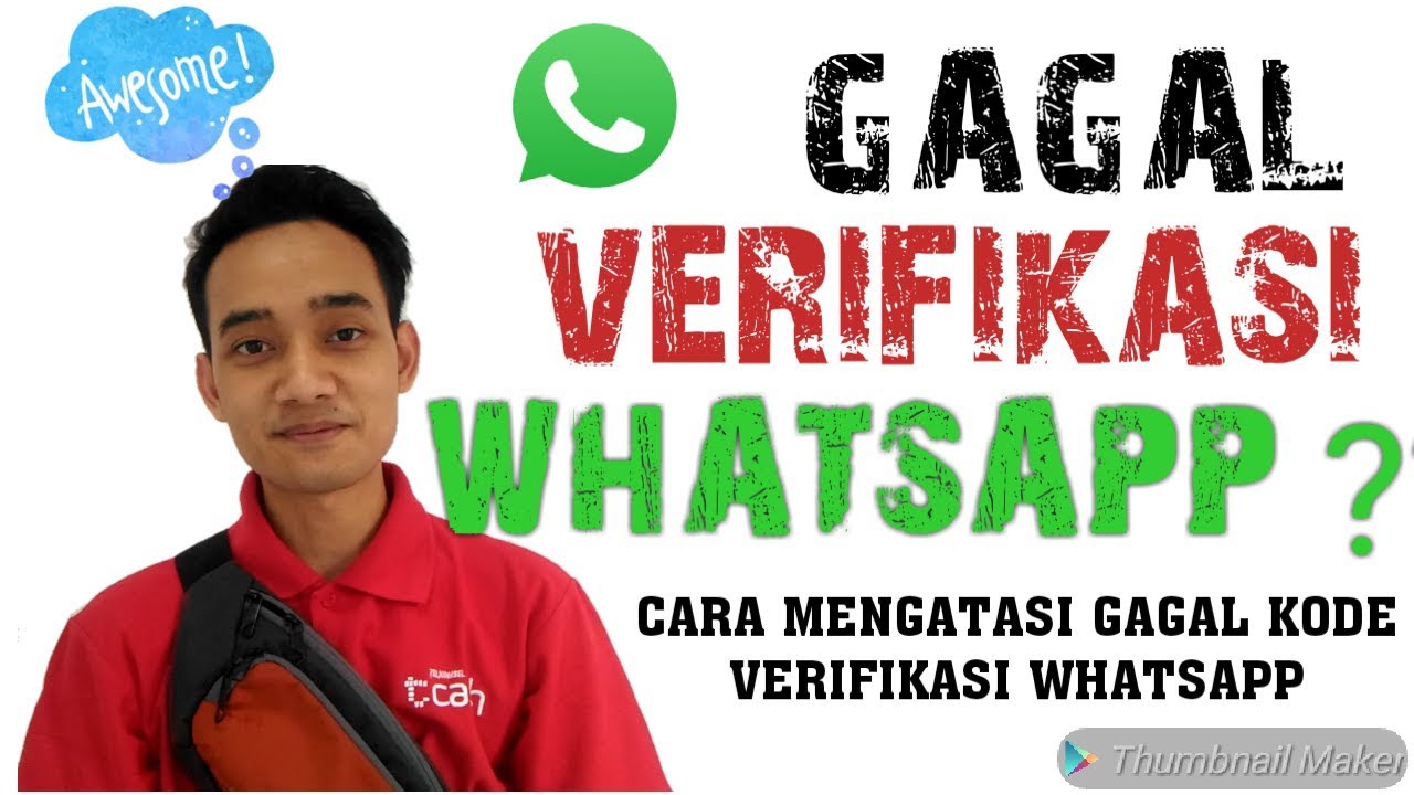 No wa tidak bisa verifikasi