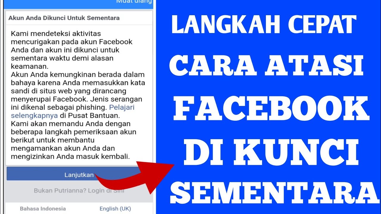 Cara mengatasi fb diblokir sementara