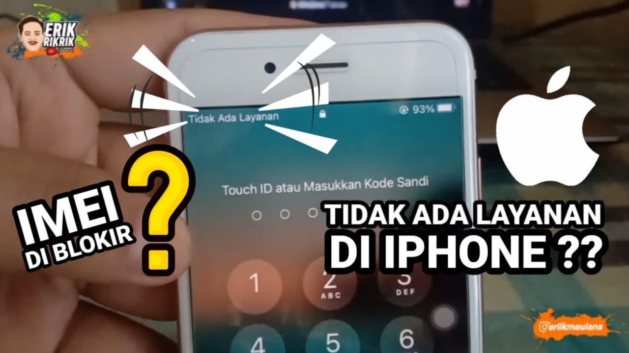 Kartu tidak terbaca di iphone