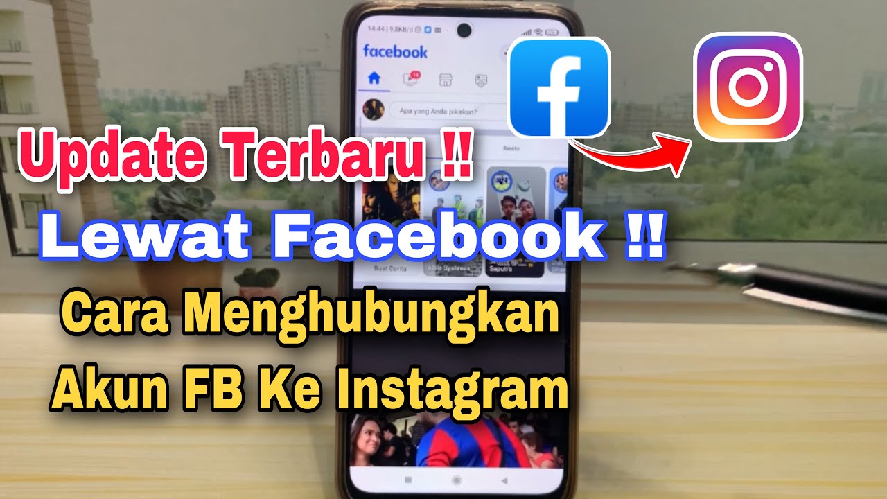 Cara menghubungkan instagram dengan facebook