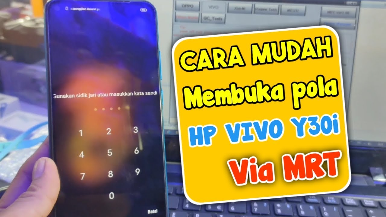 Cara membuka pola hp vivo