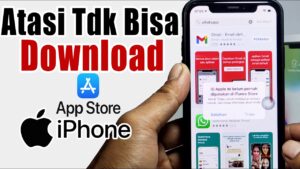 Iphone tidak bisa download aplikasi