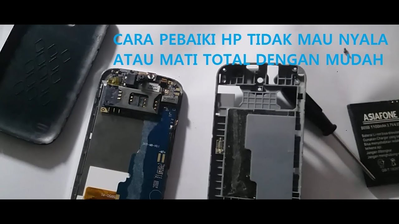 Mengatasi hp mati total