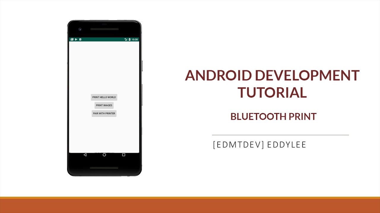 Print bluetooth android studio