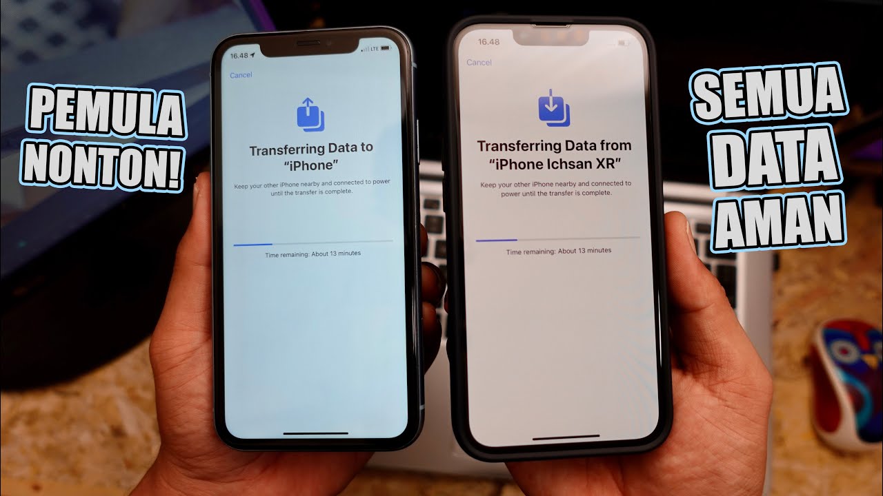 Cara transfer data iphone lama ke iphone baru