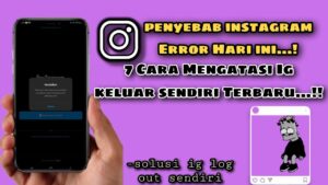 Kenapa ig tiba tiba keluar sendiri